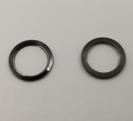 Black decorative ring for TWS earphones