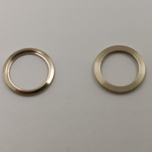 Gold decorative ring for TWS earphones